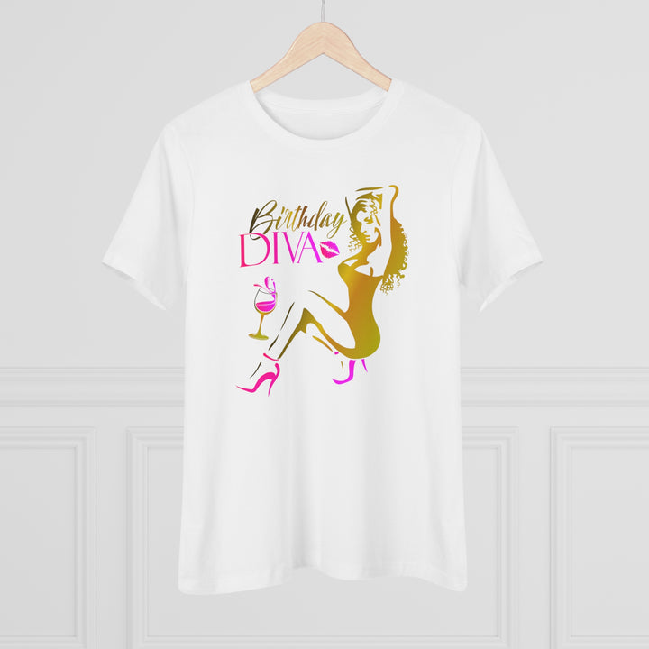 Birthday Diva Women's Premium Tee - Beguiling Phenix Boutique