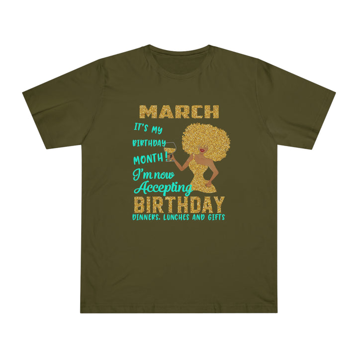 March Birthday Shirt - Beguiling Phenix Boutique
