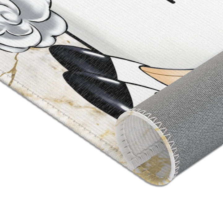 Monogram Area Rug - Beguiling Phenix Boutique