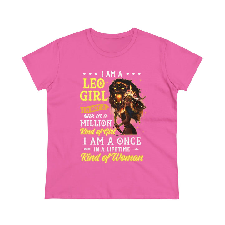 Leo Girl Women's Heavy Cotton Tee - Beguiling Phenix Boutique