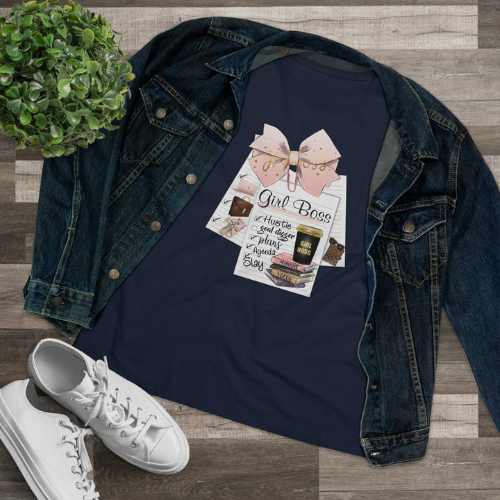 Girl Boss Women's Premium Shirt - Beguiling Phenix Boutique