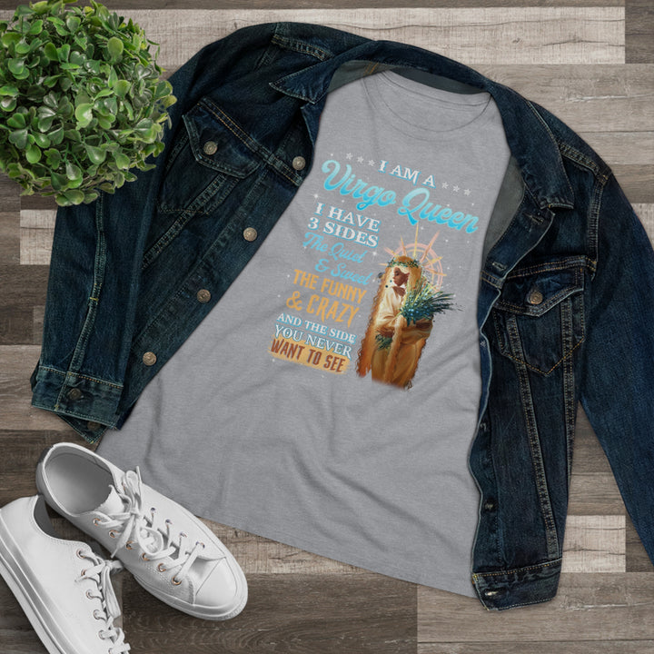 Virgo Queen Women's Premium Tee - Beguiling Phenix Boutique