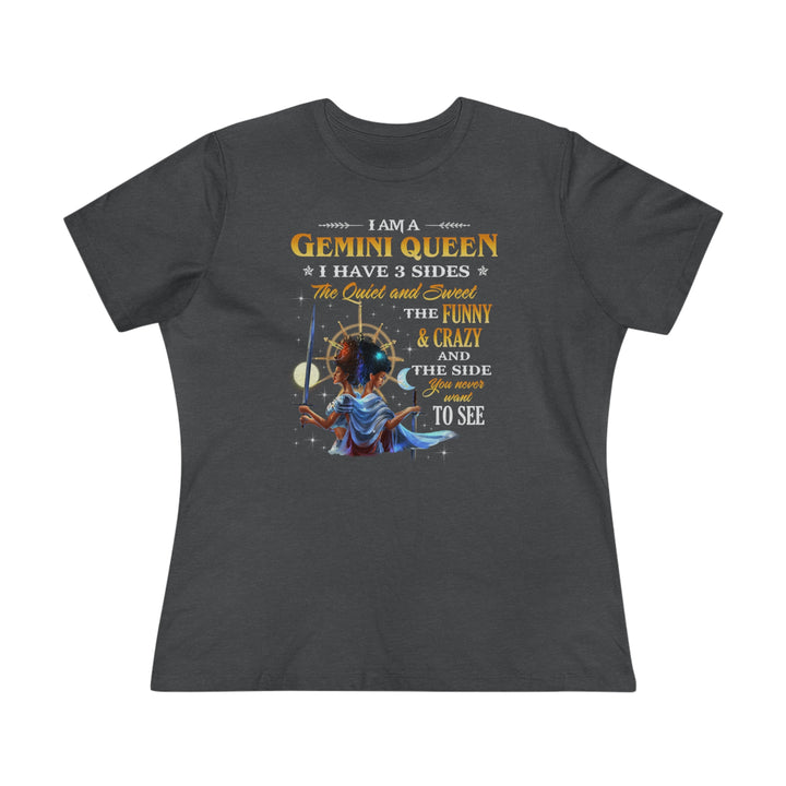 Gemini Queen Women's Premium Tee - Beguiling Phenix Boutique