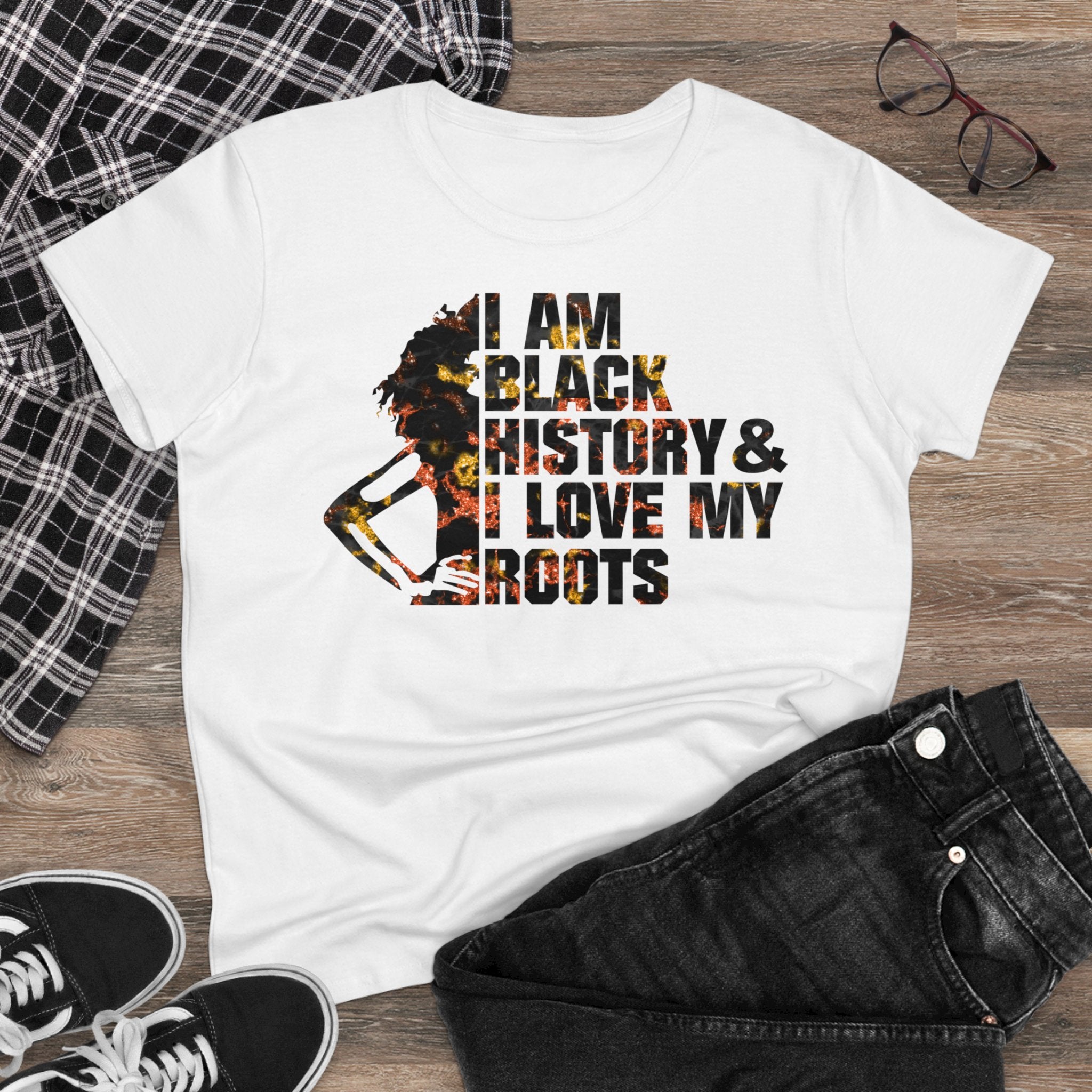 I Am Black History Ladies Shirt