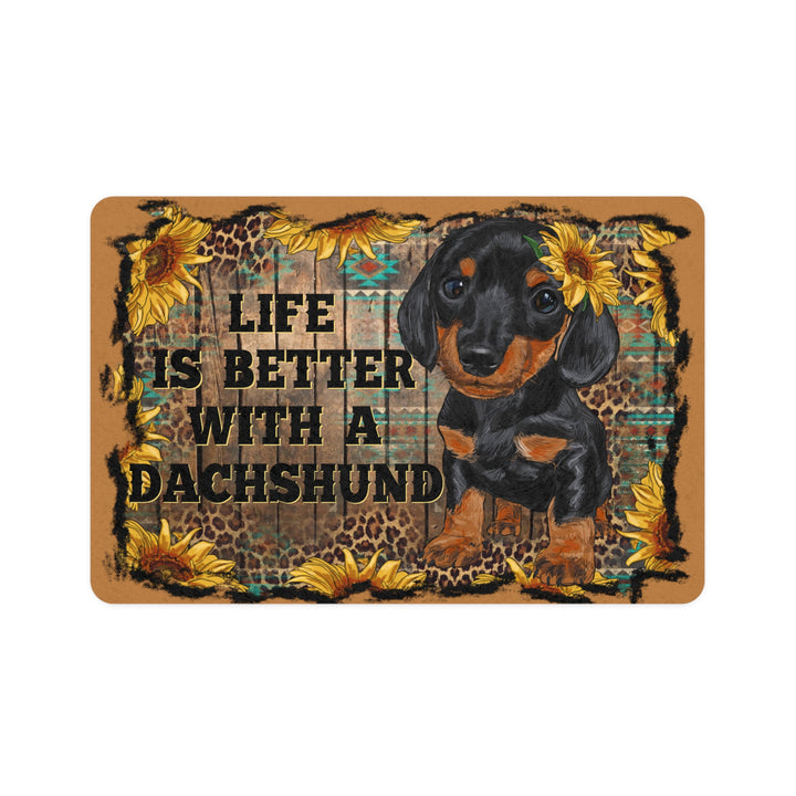 Dachshund Life Pet Mat (12" x 18") - Beguiling Phenix Boutique