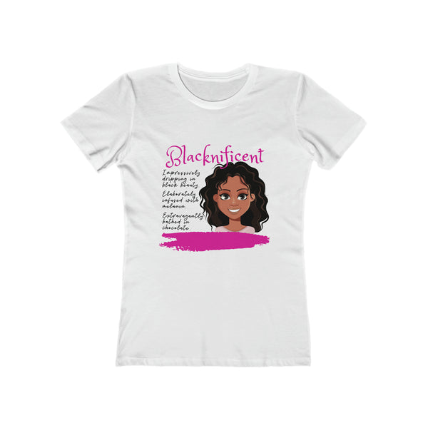 Blacknificent Women's Boyfriend Tee - Beguiling Phenix Boutique