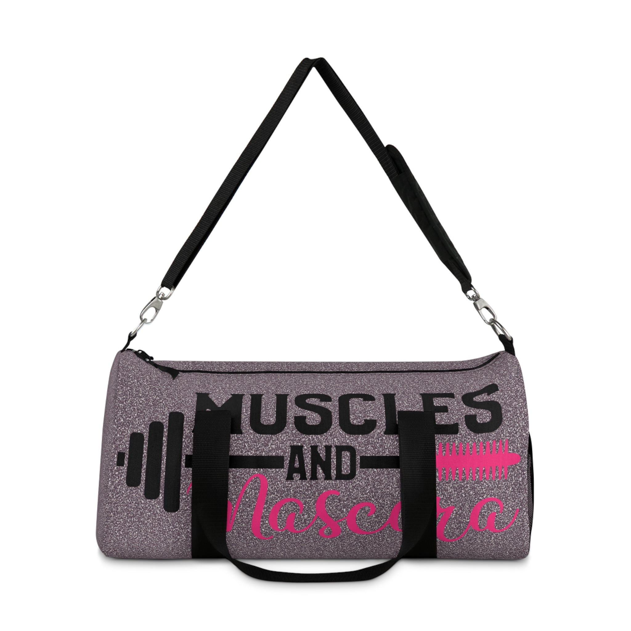 Muscles and Mascara Duffel Bag