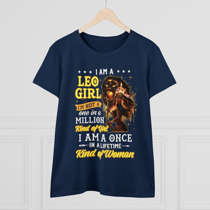 Leo Girl Women's Heavy Cotton Tee - Beguiling Phenix Boutique