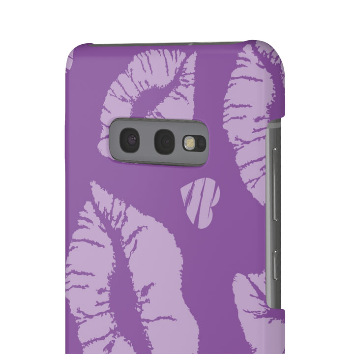 Purple Lips Phone Snap Cases - Beguiling Phenix Boutique