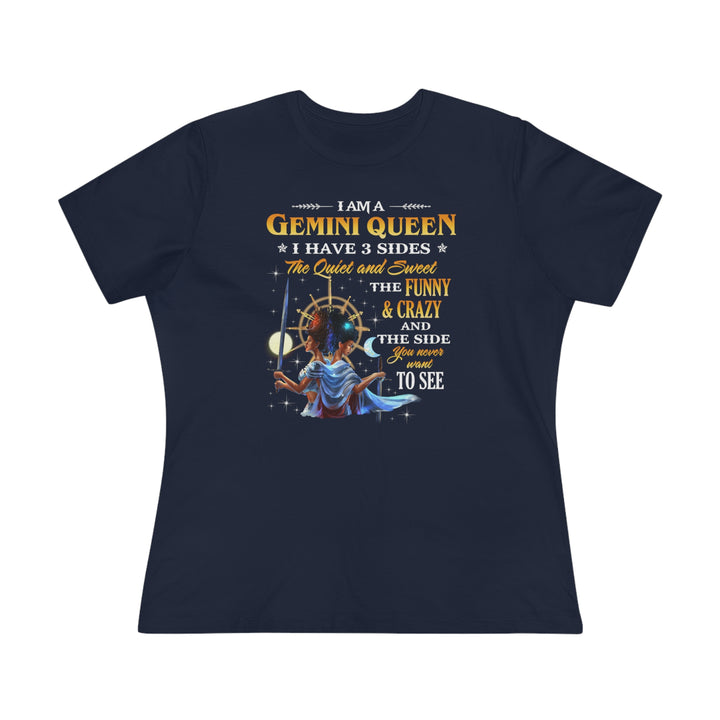 Gemini Queen Women's Premium Tee - Beguiling Phenix Boutique