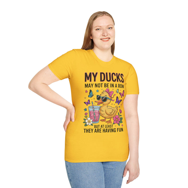 My Ducks May Not Be In A Row T-Shirt - Beguiling Phenix Boutique