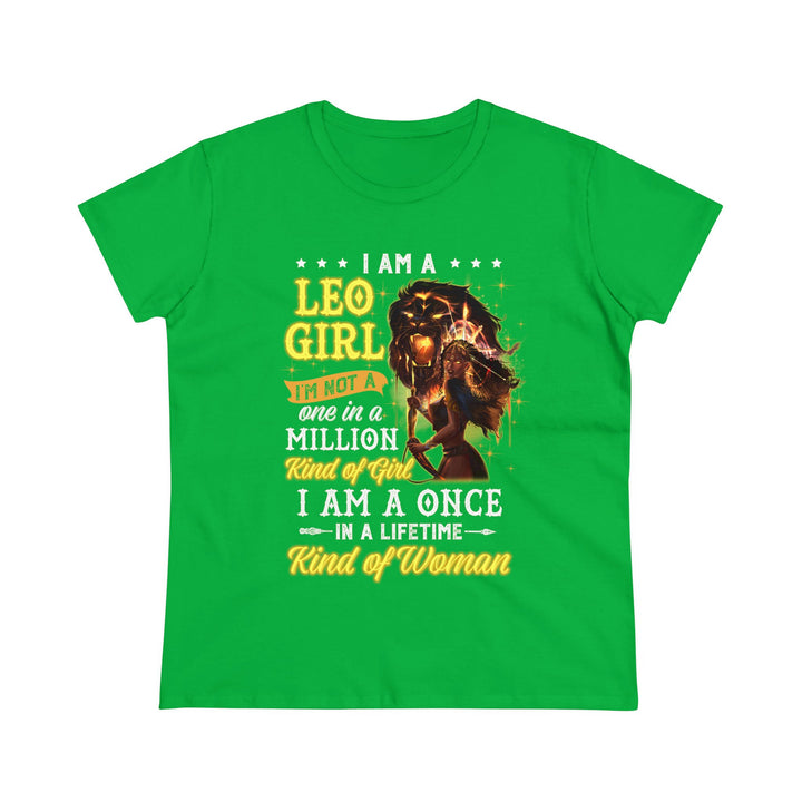 Leo Girl Women's Heavy Cotton Tee - Beguiling Phenix Boutique