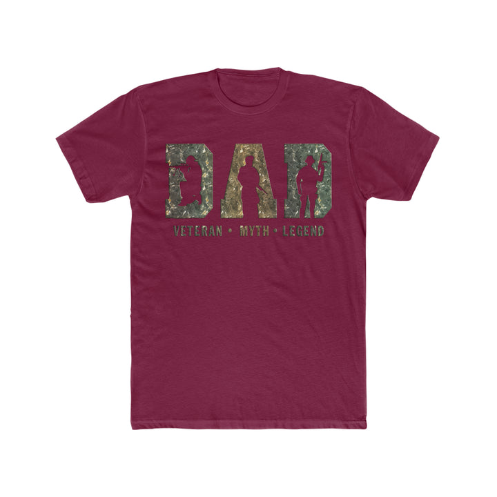 Dad-Veteran, Myth, Legend Men's Shirt - Beguiling Phenix Boutique