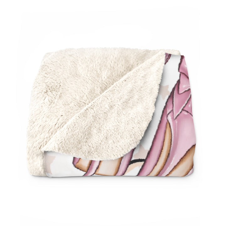 Too Glam To Give A D Fleece Blanket - Beguiling Phenix Boutique