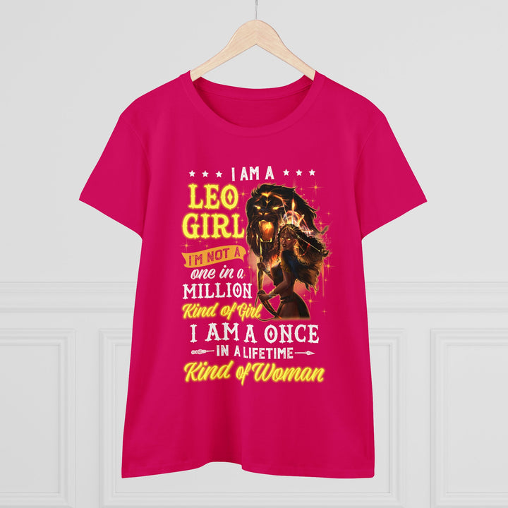Leo Girl Women's Heavy Cotton Tee - Beguiling Phenix Boutique