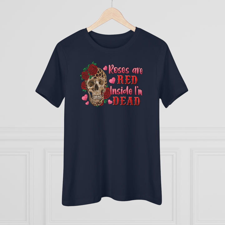 Roses Are Red Women's Premium Tee - Beguiling Phenix Boutique