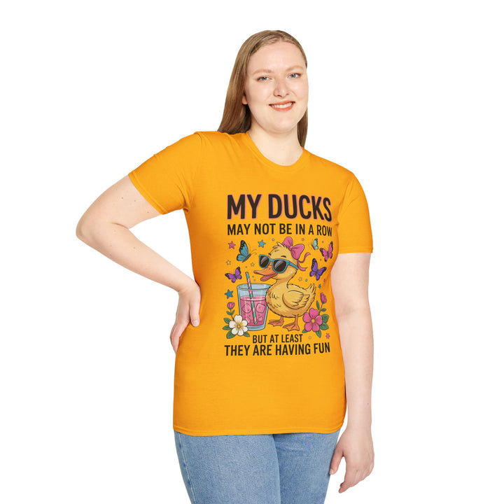 My Ducks May Not Be In A Row T-Shirt - Beguiling Phenix Boutique
