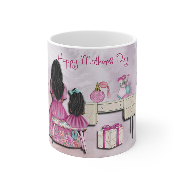 Happy Mother's Day Mug 11oz (Brown Girls) (ADD A PICTURE) - Beguiling Phenix Boutique
