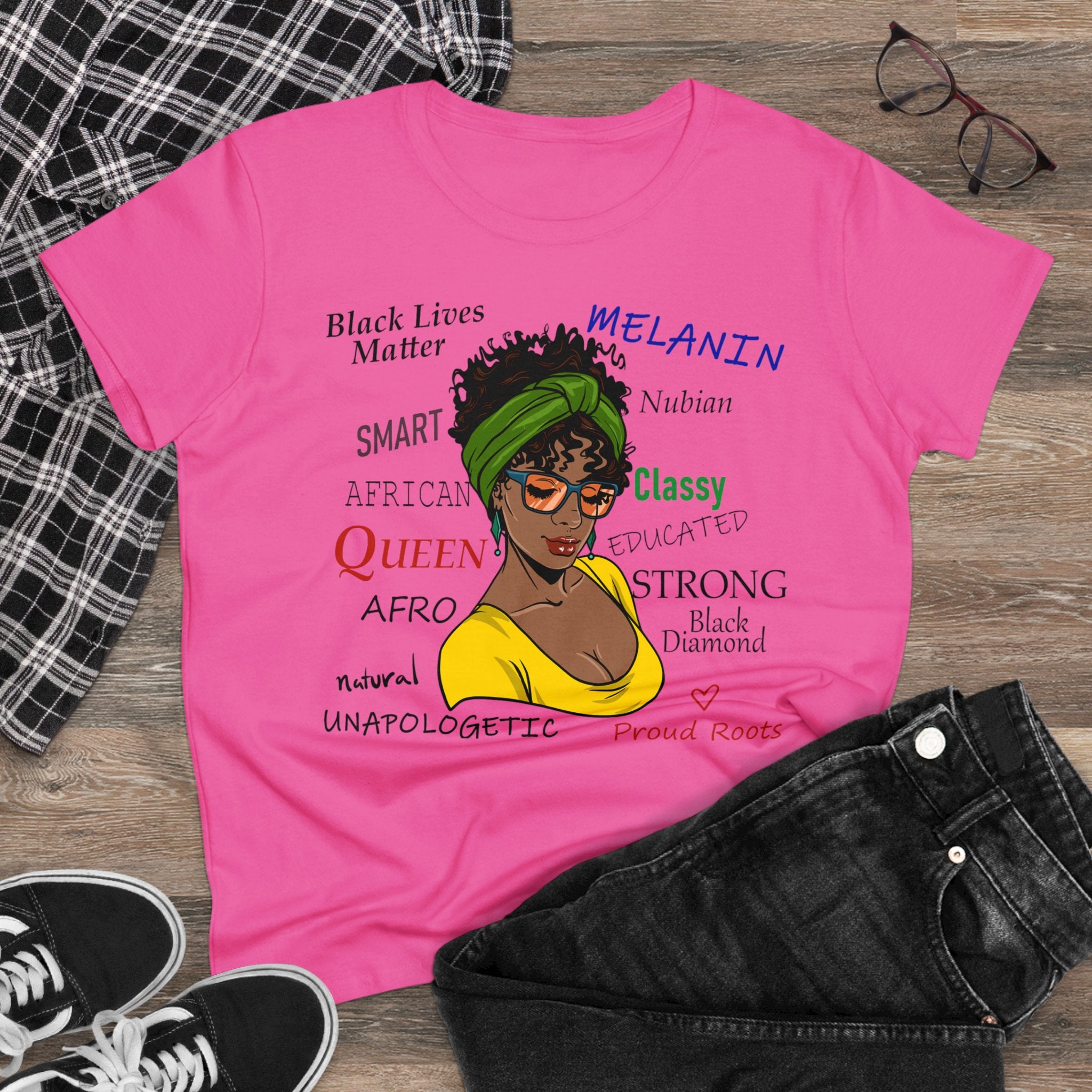 Melanin Queen Ladies Shirt