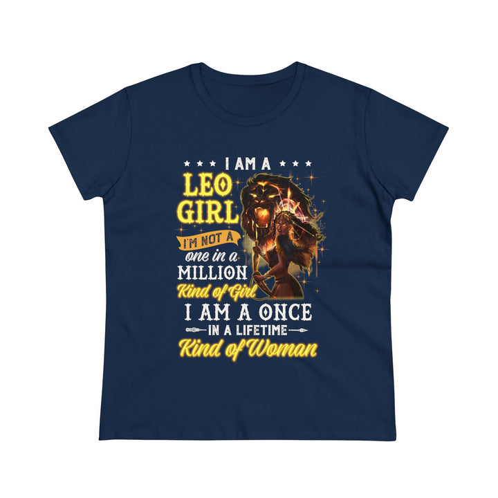 Leo Girl Women's Heavy Cotton Tee - Beguiling Phenix Boutique