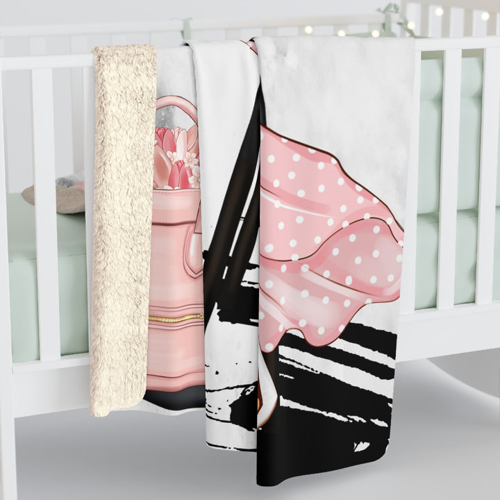 Coffee & Goals Fleece Blanket - Beguiling Phenix Boutique