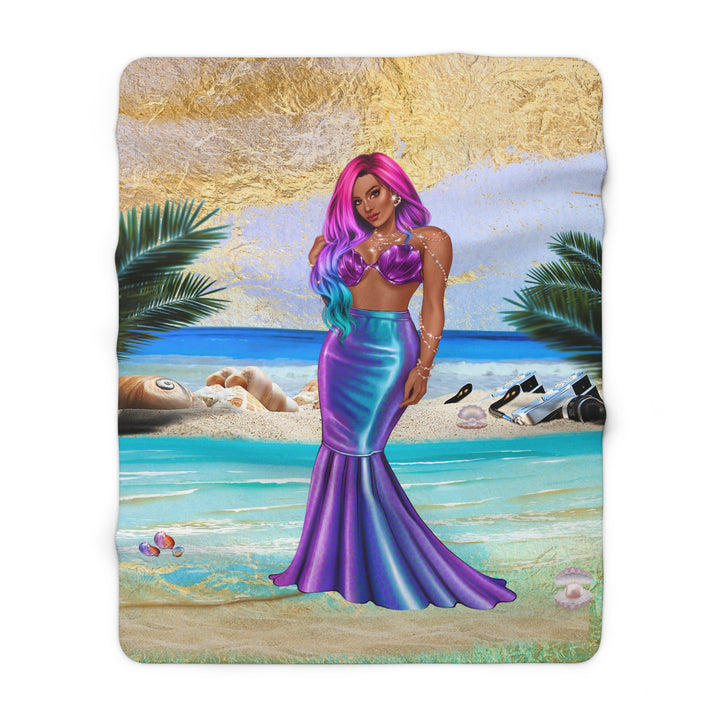 Mermaid Life Fleece Blanket - Beguiling Phenix Boutique