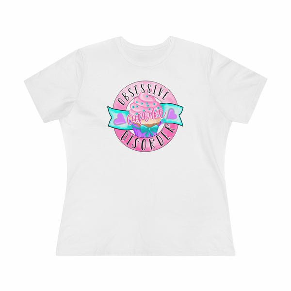 Obsessive Cupcake Disorder Women's Premium Tee - Beguiling Phenix Boutique