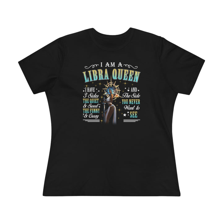 Libra Queen Women's Premium Tee - Beguiling Phenix Boutique