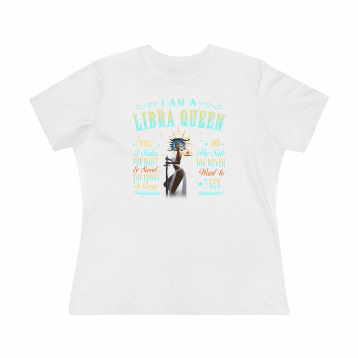 Libra Queen Women's Premium Tee - Beguiling Phenix Boutique