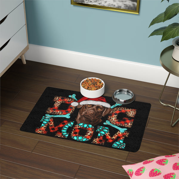 Dog Mom Pet Mat (12" x 18") - Beguiling Phenix Boutique