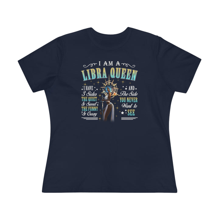 Libra Queen Women's Premium Tee - Beguiling Phenix Boutique