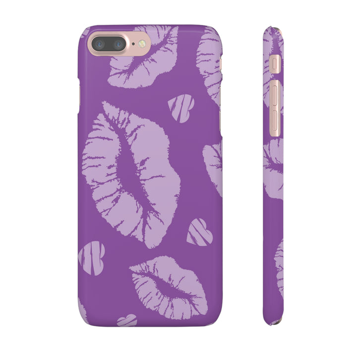 Purple Lips Phone Snap Cases - Beguiling Phenix Boutique