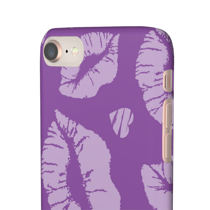 Purple Lips Phone Snap Cases - Beguiling Phenix Boutique