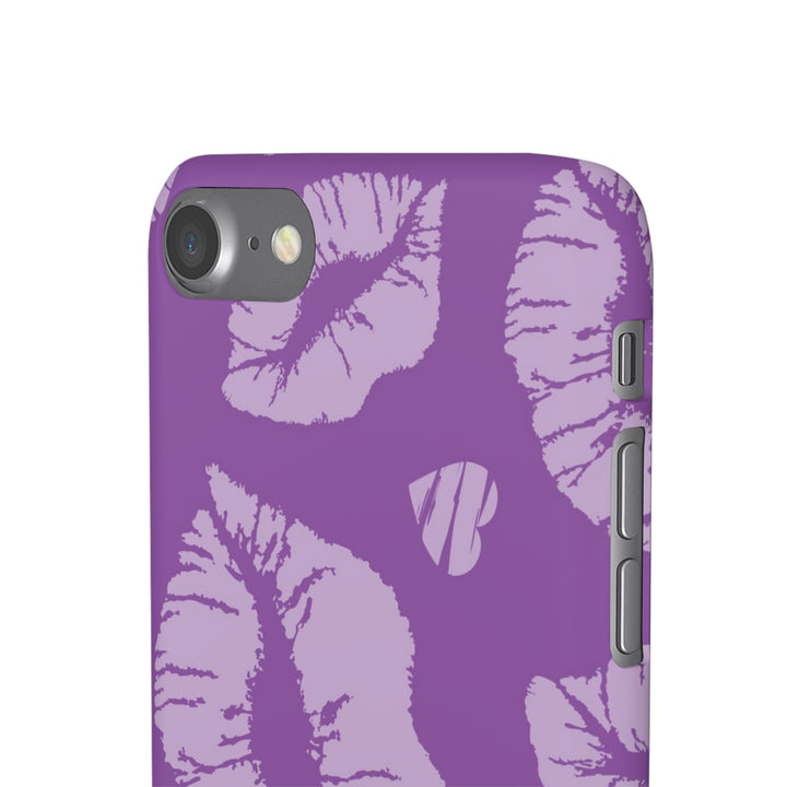 Purple Lips Phone Snap Cases - Beguiling Phenix Boutique
