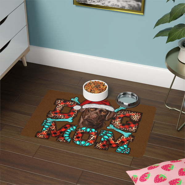 Dog Mom Pet Mat (12" x 18") - Beguiling Phenix Boutique