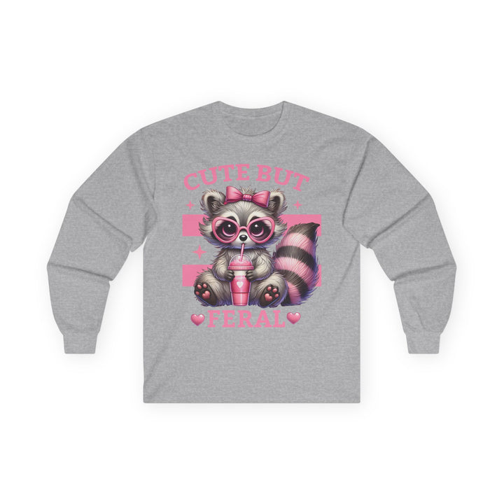 Cute But Feral Long Sleeve Tee - Beguiling Phenix Boutique