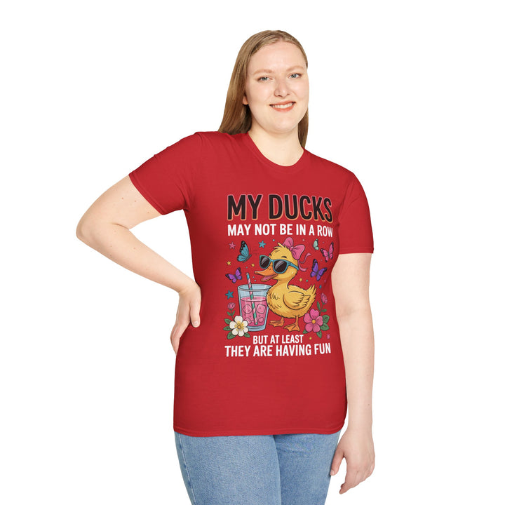 My Ducks May Not Be In A Row T-Shirt - Beguiling Phenix Boutique