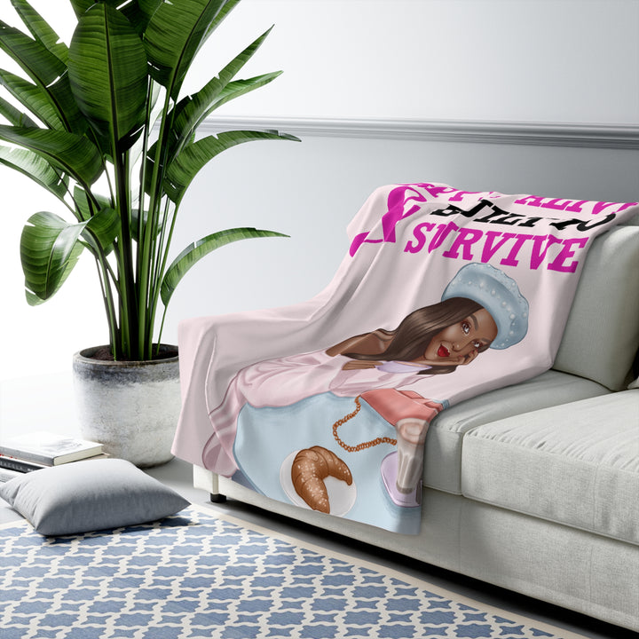 Built To Survive Fleece Blanket - Beguiling Phenix Boutique