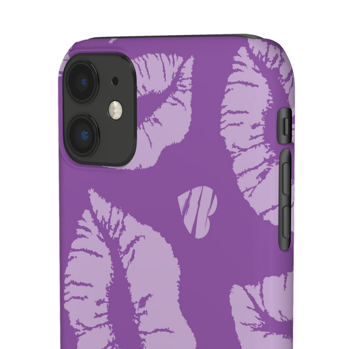 Purple Lips Phone Snap Cases - Beguiling Phenix Boutique