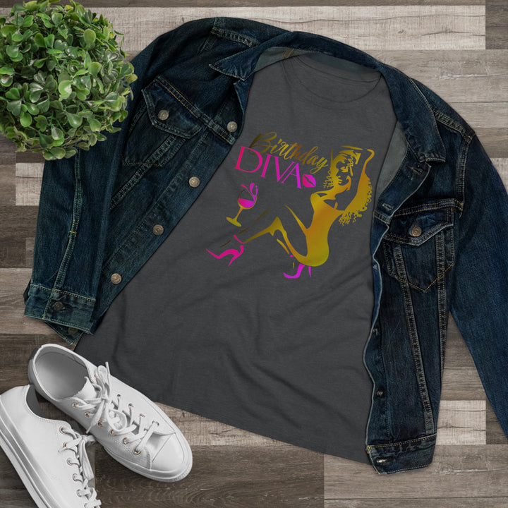 Birthday Diva Women's Premium Tee - Beguiling Phenix Boutique