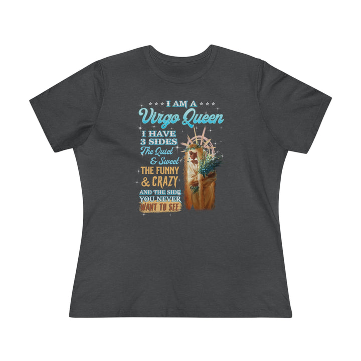 Virgo Queen Women's Premium Tee - Beguiling Phenix Boutique