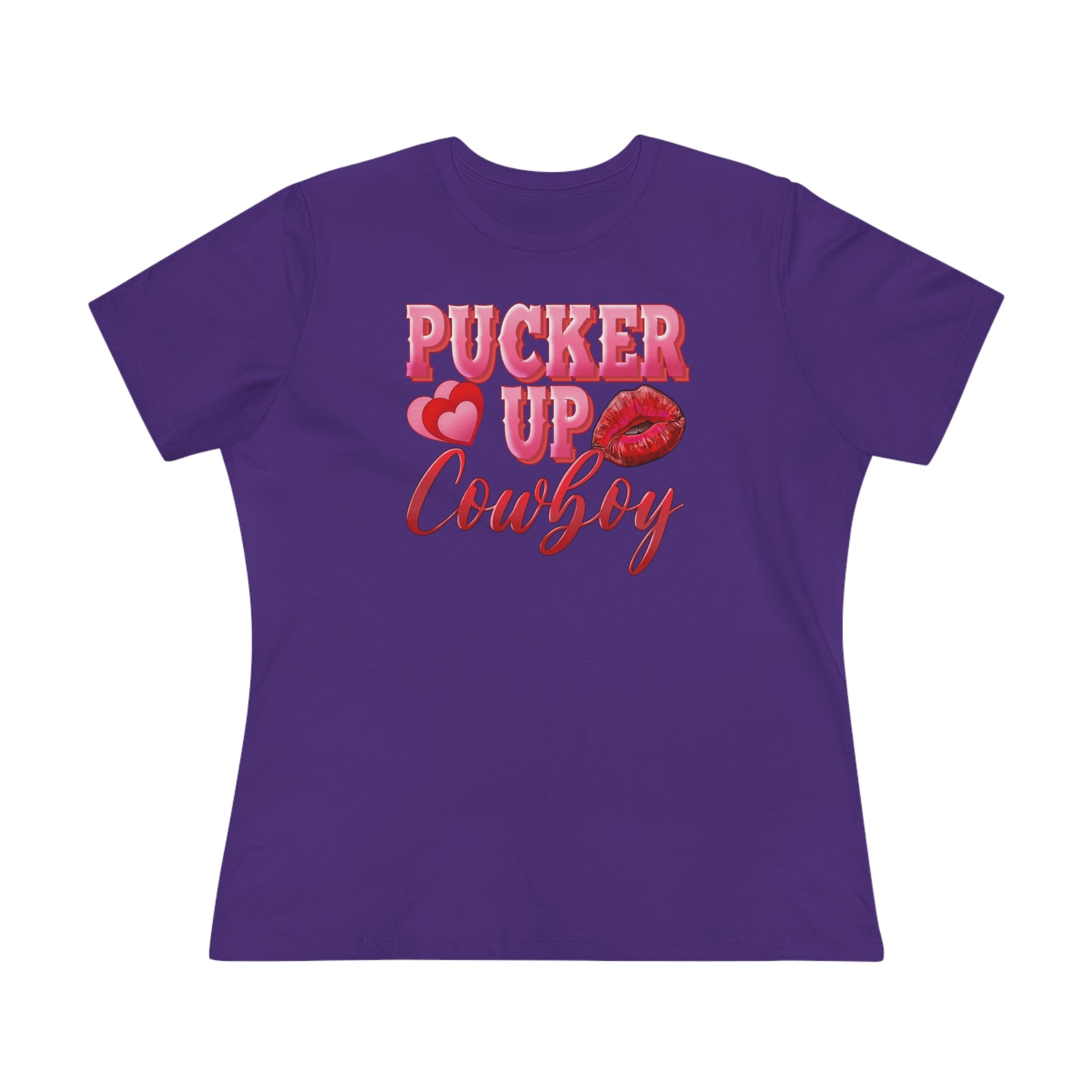 Pucker Up Cowboy Women's Premium Tee
