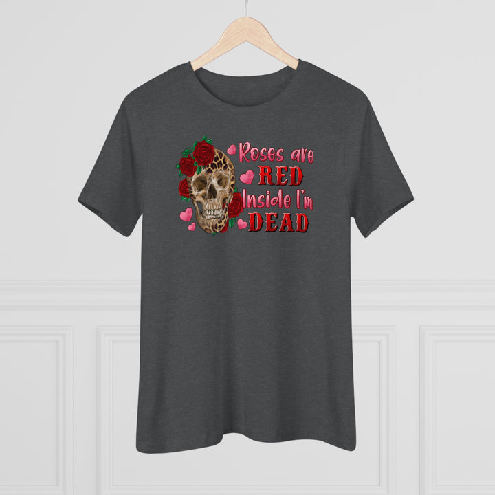 Roses Are Red Women's Premium Tee - Beguiling Phenix Boutique