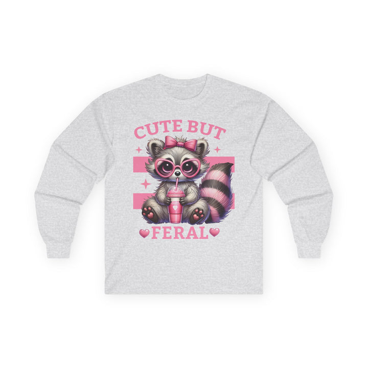 Cute But Feral Long Sleeve Tee - Beguiling Phenix Boutique