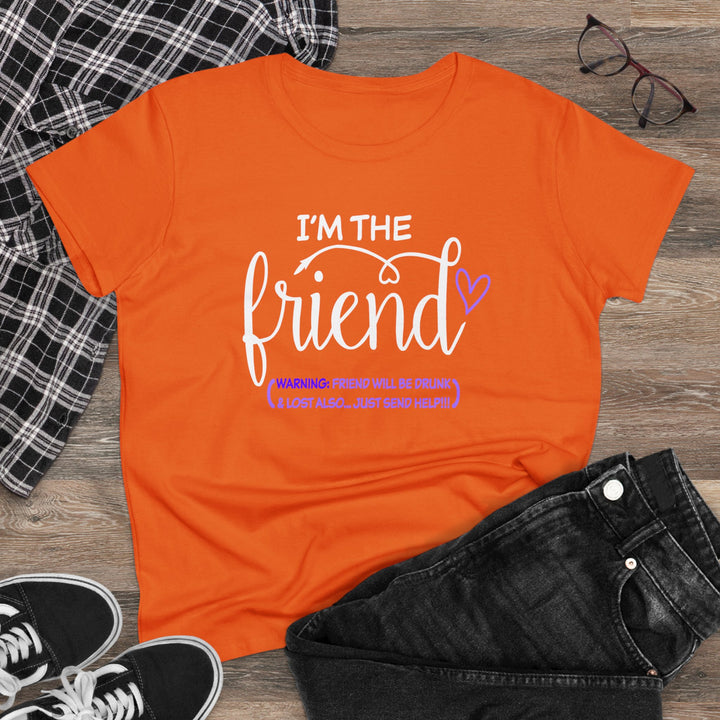 I'm The Friend Women's Heavy Cotton Tee - Beguiling Phenix Boutique