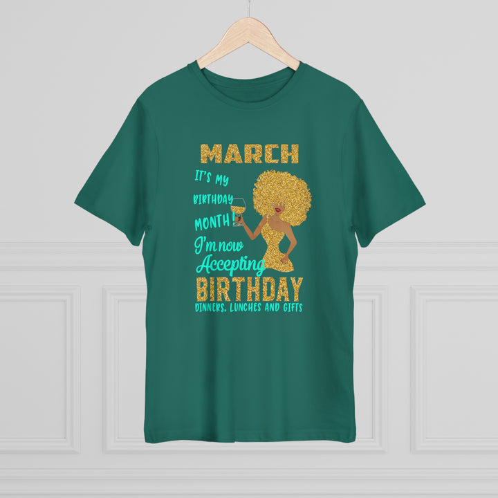 March Birthday Shirt - Beguiling Phenix Boutique