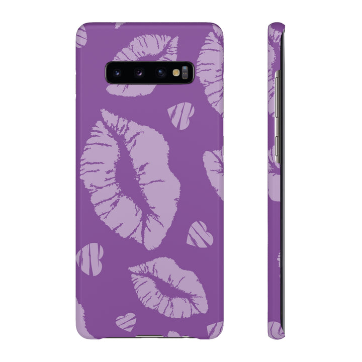 Purple Lips Phone Snap Cases - Beguiling Phenix Boutique