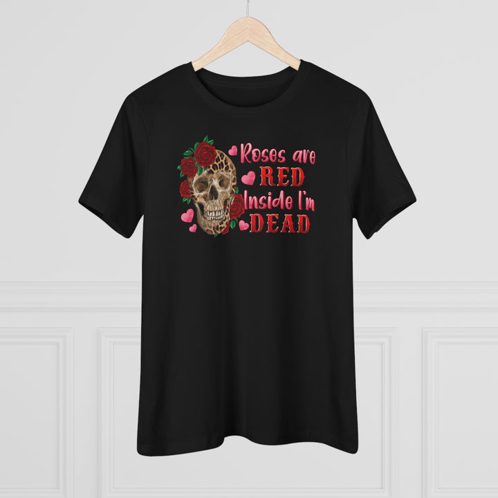 Roses Are Red Women's Premium Tee - Beguiling Phenix Boutique