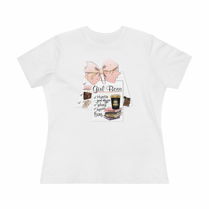 Girl Boss Women's Premium Shirt - Beguiling Phenix Boutique