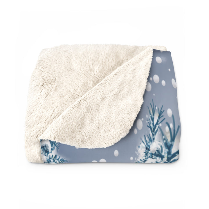 Blue Christmas Fleece Blanket - Beguiling Phenix Boutique